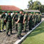 Tingkatkan Kedisiplinan Prajurit, Kodim Surakarta Gelar Latihan PBB