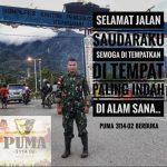 Praptu Kasnun Tewas Dalam Baku Tembak di Ujung Bandara Mugi
