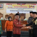 Bupati Konsel Tanggapi Pandangan Fraksi-Fraksi DPRD, Terkait LKPJ 2018