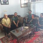 Jalin Hubungan Harmonis, Danramil 03/Serengan Komsos Dengan Ketua LPMK