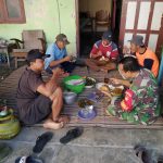 Babinsa Peleman Gelar Komsos