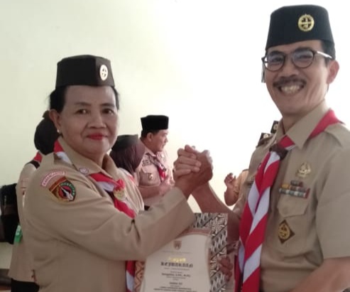 Raih Juara 3 Tingkat Jateng, Sungatini, SP.d Sebagai Kamabigus Terbaik Kwarda Jateng