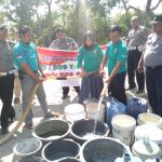 Anggota DSD/SDS Alumni 97/98 Polres Sragen Di Kecamatan Gesi, Adakan Bansos Air Bersih