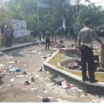Demontransi Mahasiswa Berakhir Ricuh, Aksi di Solo Polisi Tembakan Gas Air Mata