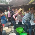 Persatuan Karang Taruna se-Desa Tempursari Sambi, Bantu Air Bersih di Kecamatan Kemusu