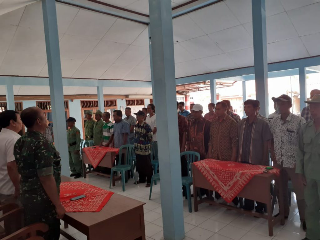 Muspika Pracimantoro dan 37 Linmas, Adakan Pelatihan Keamanan Lingkungan