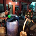 RS Assalam Bekerja Sama Dengan Koramil 16/Miri, Adakan Baksos Air Bersih
