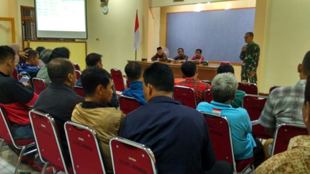 Danramil 3/Serengan Menghadiri Rapat Pemberangkatan Ekspedisi Bakti Pemuda PMK Untuk NKRI