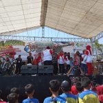 Bertempat di Alkid, DKS Boyolali Gelar Senam Sehat Dan Gerak Jalan Massal