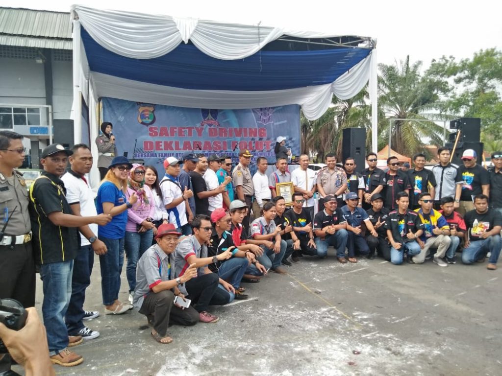 Deklarasi Family Otomotif (FOLUT) Lampung Utara, Dengan Tema Safety Driving