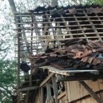 Akibat Hujan Angin, Rumah Warga Rusak