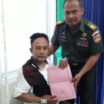 Wujud Empati, Pasipers Kodim Solo Besuk Anggota Yang Sakit