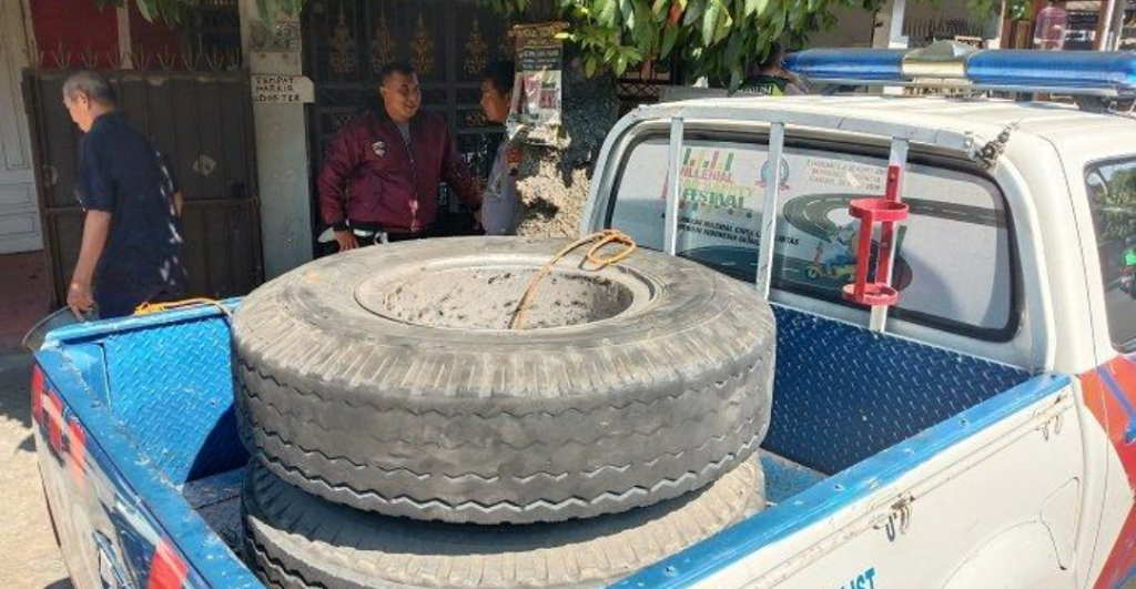 Kesambar Ban Truck Lepas, Sugeng Haryono Tewas