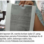 Perwira Polisi Tiduri Istri Orang di Hotel, Ini Reaksinya saat Diminta Tanggungjawab