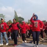 4.400 KPM PKH Bayat Senam Bersama Bupati Klaten