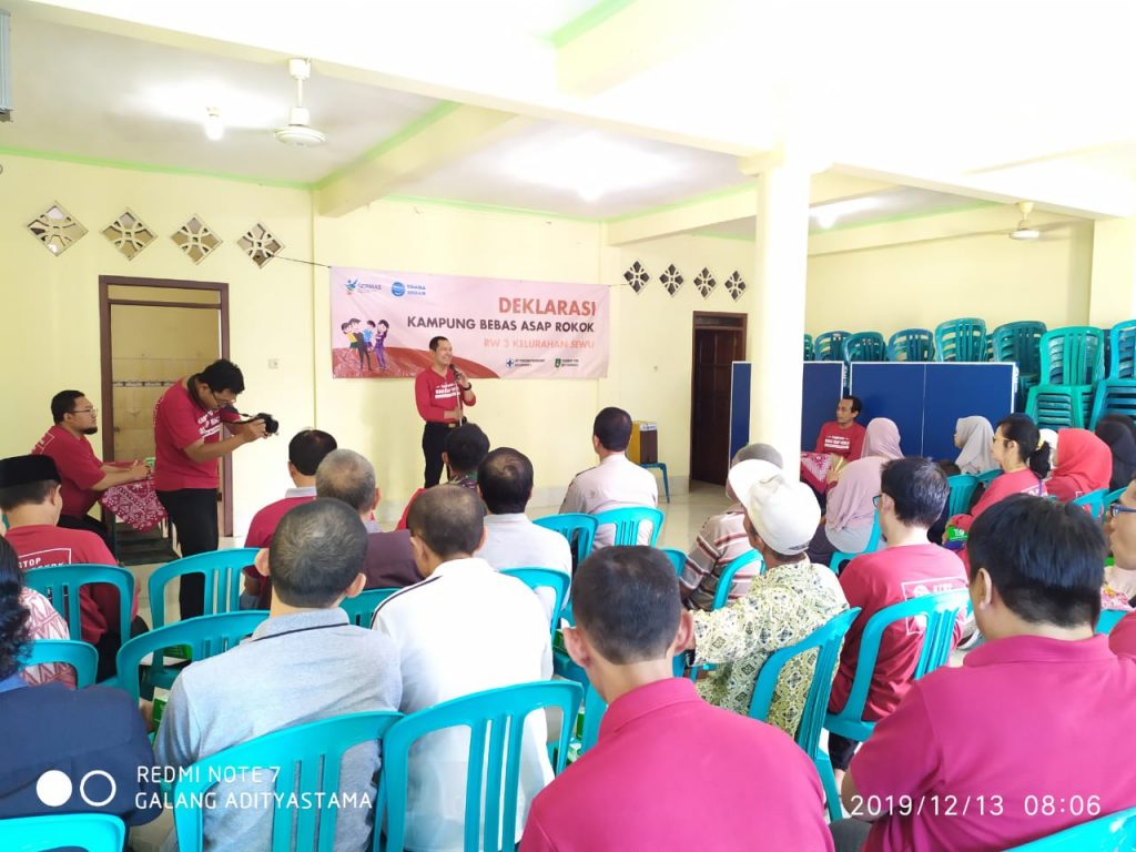 Peran Serta Babinsa Dalam Komitmen Bebas Asap Rokok Di Wilayah Binaannya