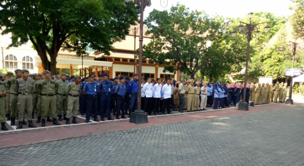 Dandim 0735/Surakarta Bersama Forkopimda Ikuti Upacara Peringati Hari Ibu Ke-91