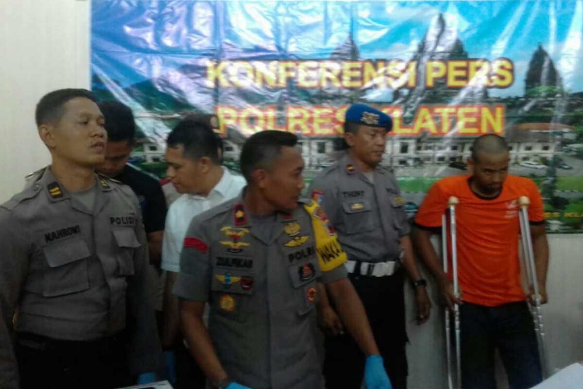 Jajaran Polisi Resort Klaten telah berhasil meringkus tersangka pelaku pencurian dengan pemberatan (curat) di wilayah hukum Polres Klaten.