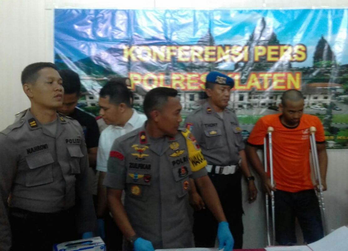 Polres Klaten Ringkus Pelaku Pencurian