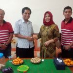 Bacabup Klaten Dr Hj Nanik Herawati, MHum Temui ketua PGRI Klaten