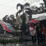 Umbul Ponggok di Terjang Puting Beliung, Baliho Roboh