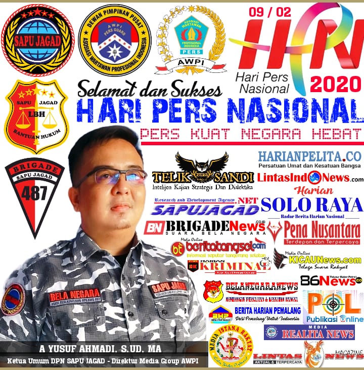 Direktur MGA Agus Yusuf Ahmadi, SUd Ucapkan Hari Pers Nasional 2020