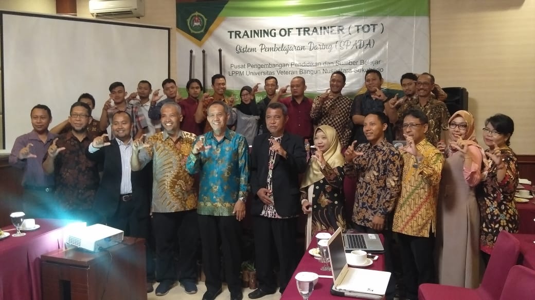 Training Of Trainer Spada Univet: Perdana di Kampus