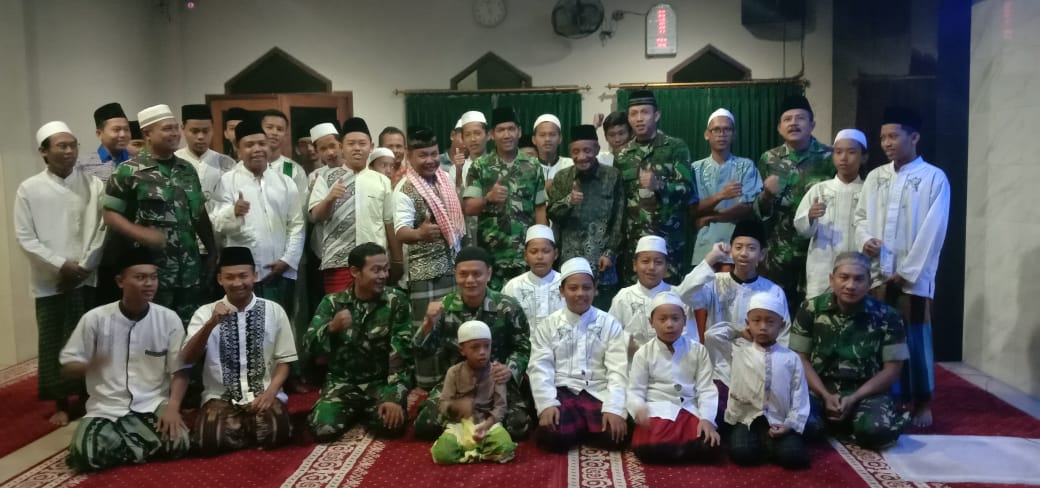 Safari Sholat Subuh bersama Dandim Solo di Masjid Pondok Pesantren Al – Ikhsan