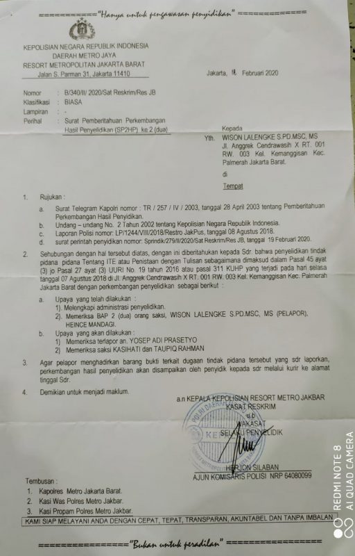 Sering Kecam Wartawan Abal-abal, Mantan Ketua Dewan Pers Yosep Adi Prasetyo Bakal di Periksa Polisi