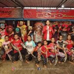 Ratusan Warga Histeria, Lihat Ghibran Blusukan di Nusukan Ikut Tampilkan Tarian Rampak Buto dan Jathil Suronggo Wadon