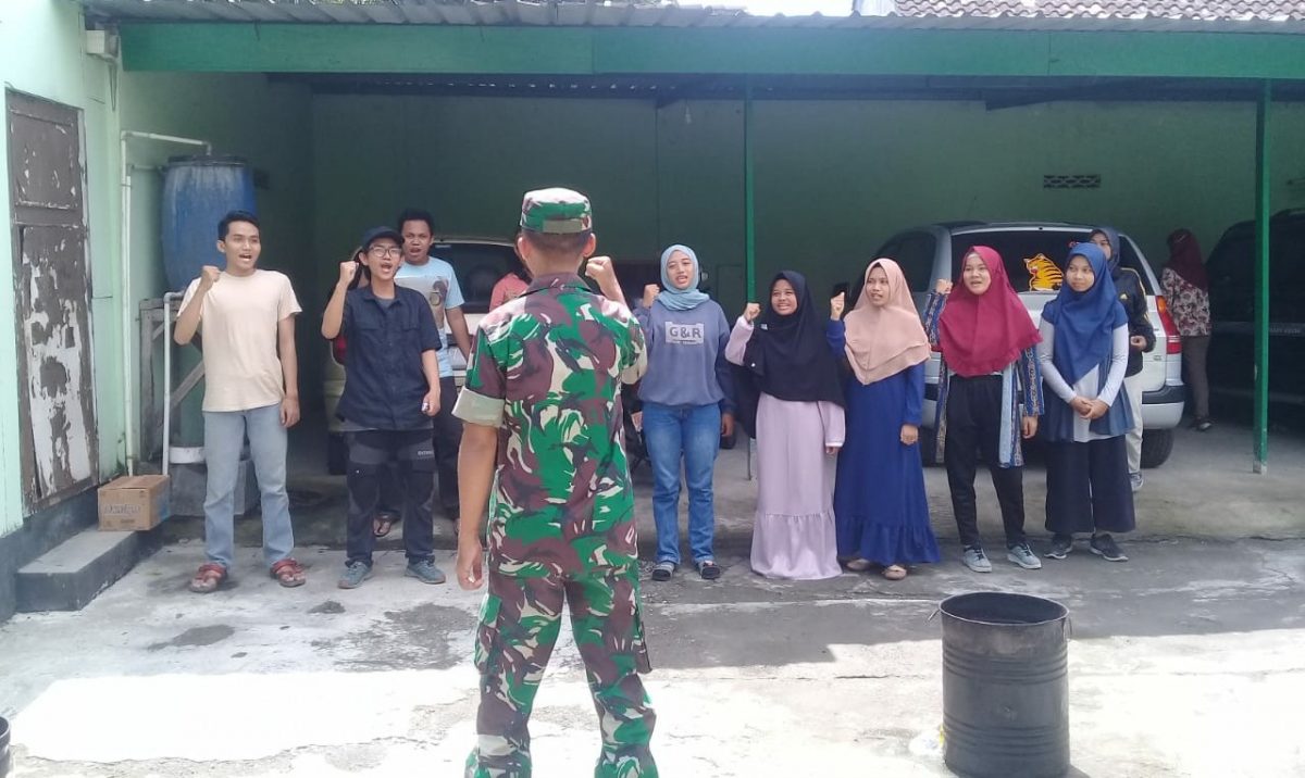 Piket Koramil 02/Banjarsari Berikan Pengarahan Kepada Anggota MRI