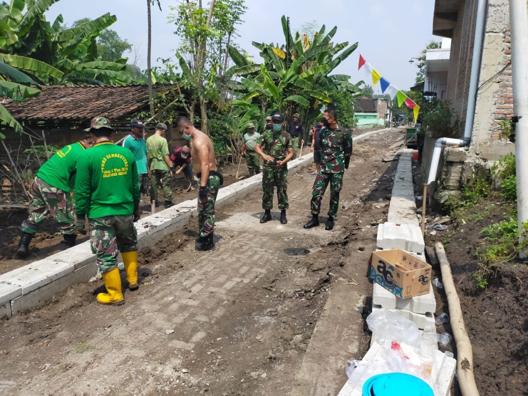 Dandim Solo cek TMMD Sengkuyung Tahap I Tahun 2020