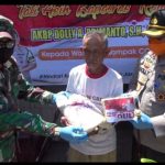 Polres Rembang Bantu Warga Terdampak Virus Corona
