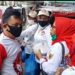 Ringankan Beban Masyarakat di Saat Pandemi Virus Covid-19, Sedulur Jokowi Bagikan Nasi Kotak