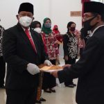 H. Sunarno, SE Resmi Menjabat Direktur Utama PERUMDA Air Minum Tirta Ampera Boyolali, di Lantik Wabup Boyolali