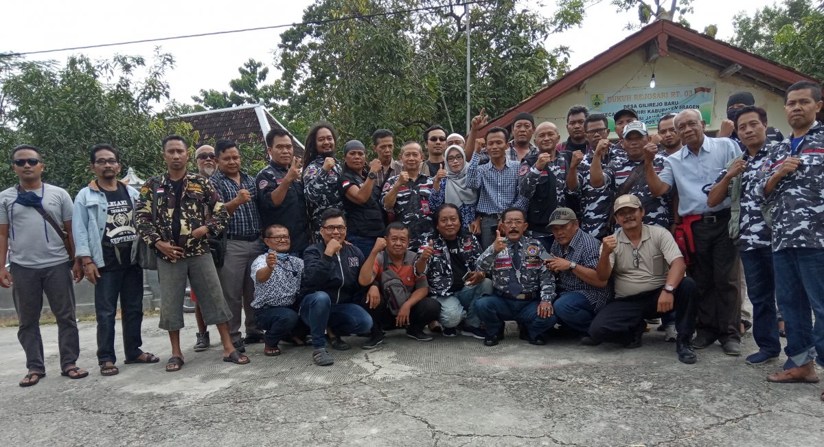 Ormas, LSM dan Wartawan Kumpul Bareng di Desa Gilirejobaru, Adakan Halal Bihalal Satukan Visi dan Misi