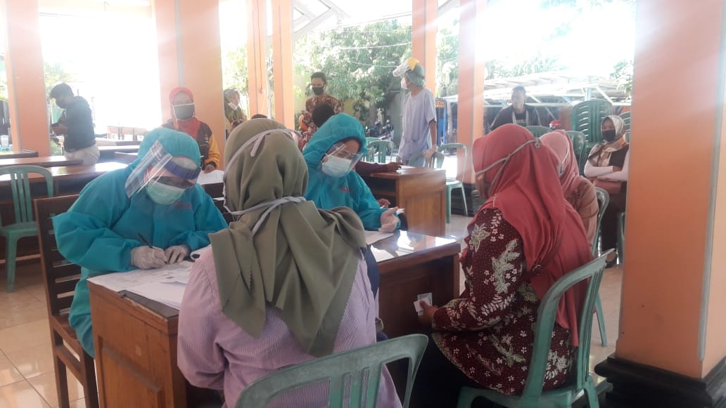 Petugas PPDP Rembang Ikuti Rapid Test