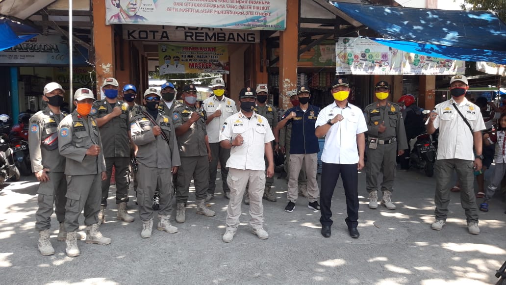 Sujarwo dan Hartoyo Terjaring Razia Tidak Mamakai Masker,  di Suruh Menghafalkan Pancasila