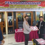 Pengamanan Pemilukada 2020 Polres Rembang Teken Kerja Sama Dengan KPU