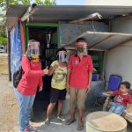 Perumda Air Minum Tirta Ampera IKK Sawit Berbagi Face Shield, Masker dan Hand Sanitizer