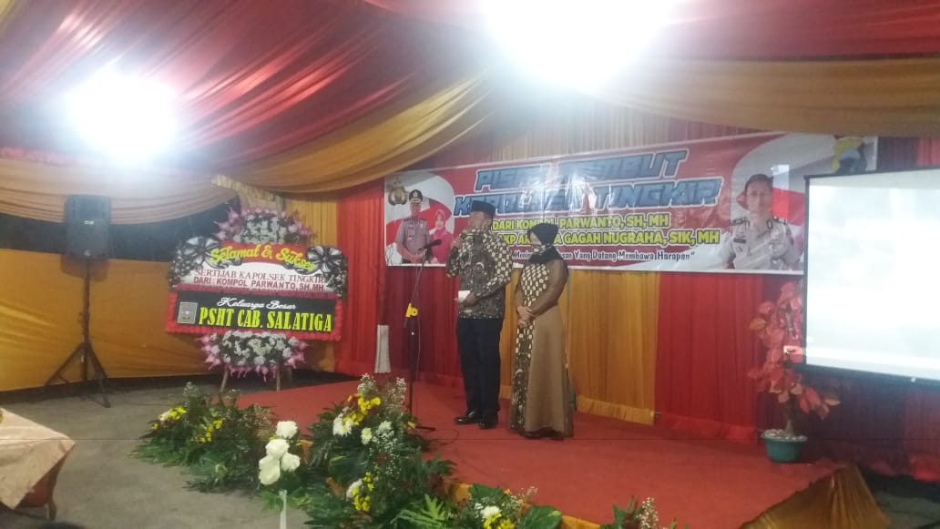 AKP. Ariakta Gagah Nugrah, SIK. MH Resmi Menjabat Kapolsek Tingkir
