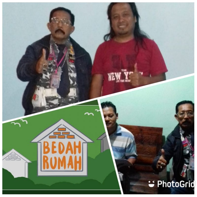 Jaka Cahyana Menggandeng PT Rezeki Agung dan PT Abadi Mulya Indonesia, Memberi Bantuan Rehab Tiga Rumah Milik Warga Tidak Mampu