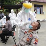 390 Anggota Polres Rembang Jalani Tes Swab, Siap Terjunkan Pilkada 2020