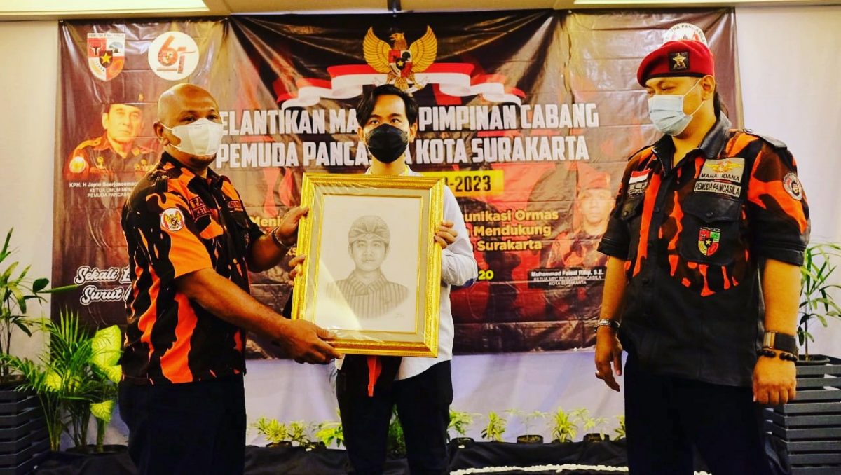 Hadiri Pelantikan Pengurus MPC Pemuda Pancasila, Gibran: Semoga Bisa Sinergi Dengan Pemerintah
