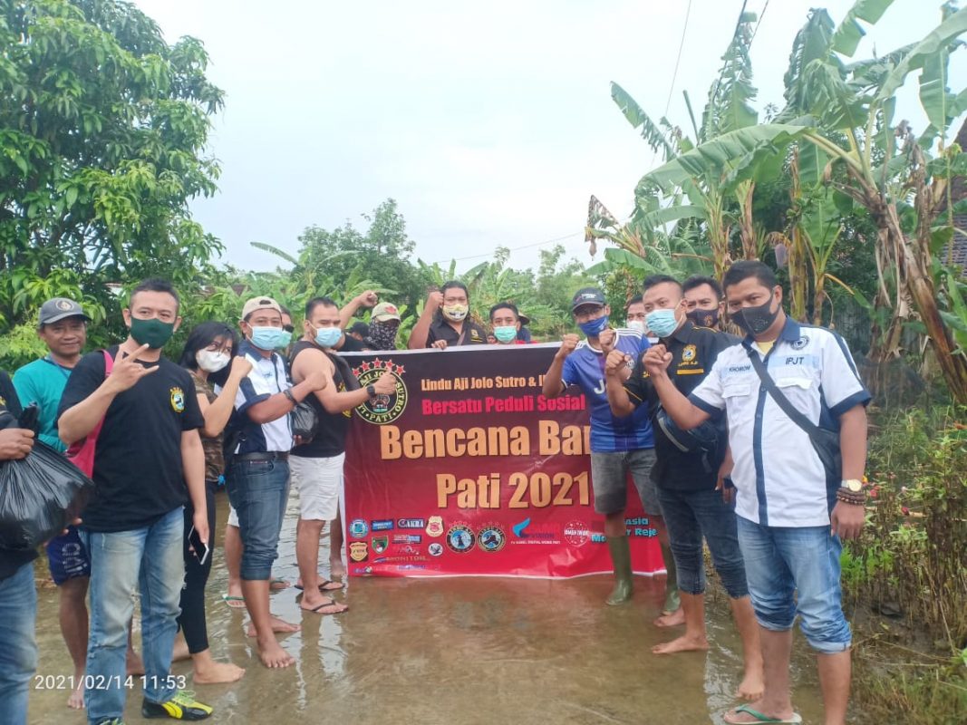 IPJT dan DPC Lindu Aji Peduli Bencana Banjir