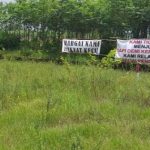 Spanduk Protes tentang Pembayaran Uang Ganti Rugi Tol Solo-Jogja Bermunculan di Klaten