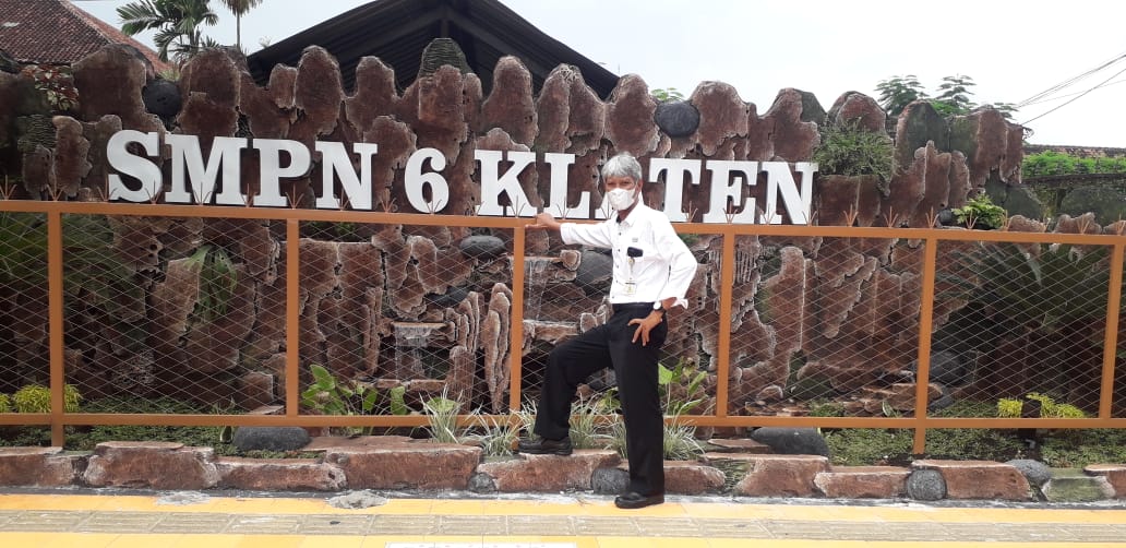 Drs. Eguh Setyo Surono, MM Kasek SMPN 6 Klaten, Membangun Persepsi Melalui Penataan Lingkungan Sekolah