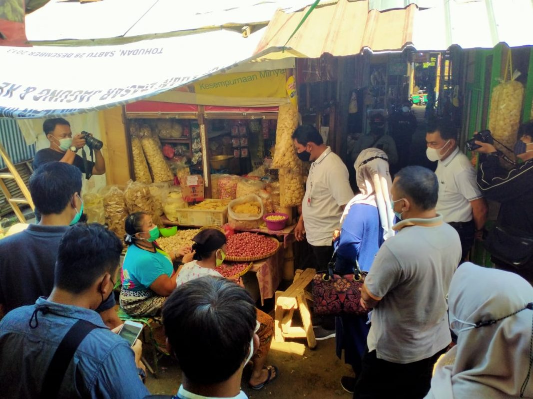 Wakil Bupati Klaten Sidak Pasar Darurat