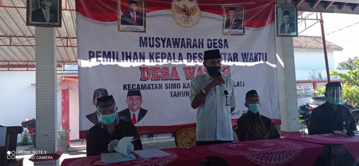 Musdesus Pilkades PAW 3 Desa di Kecamatan Simo