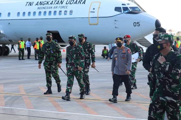 Panglima TNI dan Kapolri tinjau Vaksinasi Covid-19 di Provinsi Bali